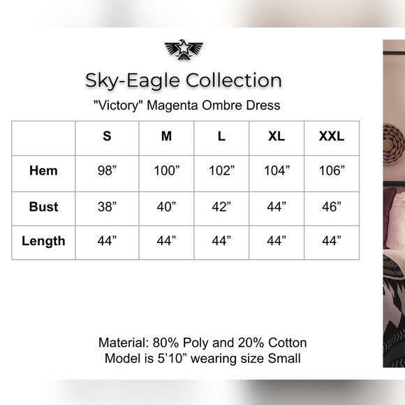 Sky-Eagle Collection DRESS - Picture 3 of 6